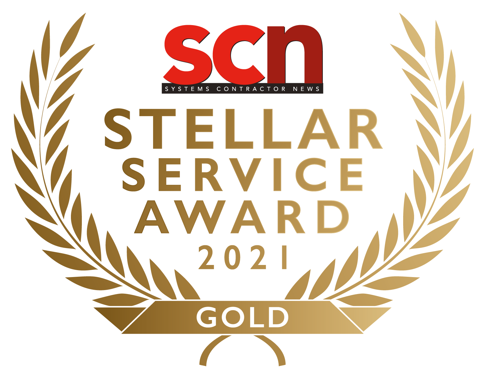Stellar Service Award Gold 2021